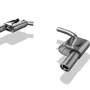Fox Duplex Auspuff Sportauspuff Endschalldämpfer für Audi A5 Sportback front Rabatt