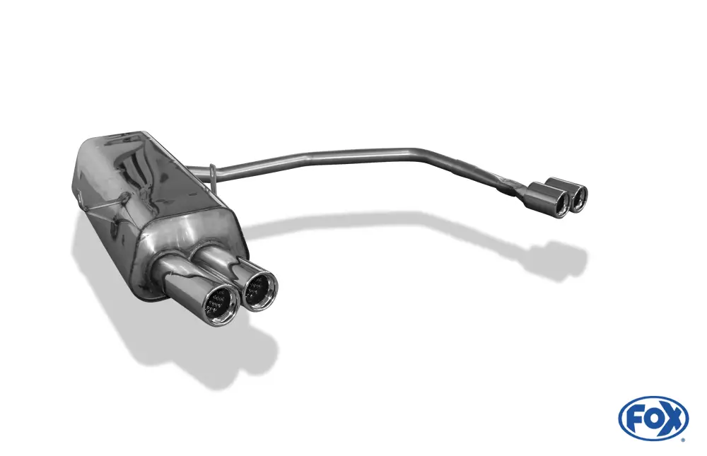 Fox Duplex Auspuff Sportauspuff Halbanlage für BMW E36 320/ 323 2.0l 110kW Highlight