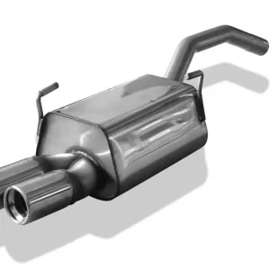 Geprüft Fox Auspuff Sportauspuff Sportendschalldämpfer für Citroen C8 3.0l V6 150kW