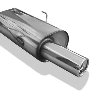 Fox Auspuff Sportauspuff Sportendschalldämpfer für Peugeot 106 I/ II Limousine Heißes Angebot