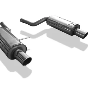 Neuheit Fox Duplex Auspuff Sportauspuff Sportendschalldämpfer für VW Passat 3B/ 3BG