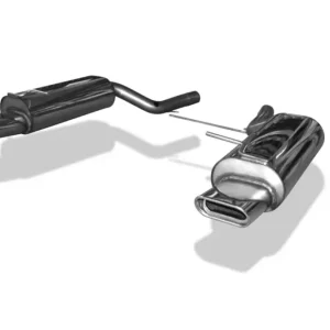 Fox Duplex Auspuff Sportauspuff Sportendschalldämpfer für VW Passat 3B/ 3BG Billig
