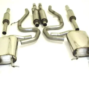 Preiswert Friedrich Motorsport 55mm Duplex Auspuff für VW Passat 3C R36 08-2010 Limo 3.6l