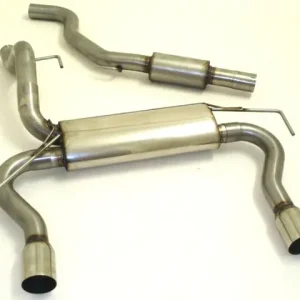 Friedrich Motorsport 70mm Duplex Sportauspuff für Opel Corsa D OPC 1.6l ab 07- Nur Für Kurze Zeit