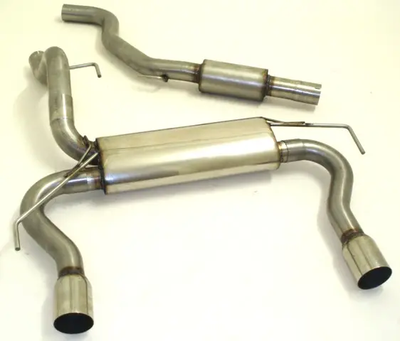 Friedrich Motorsport 70mm Duplex Sportauspuff für Opel Corsa D OPC 1.6l ab 07- Nur Für Kurze Zeit