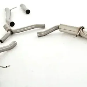 Friedrich Motorsport 76mm Duplex Auspuff Sportauspuff für Audi A4 B8 8K Quattro Sichere Zahlung