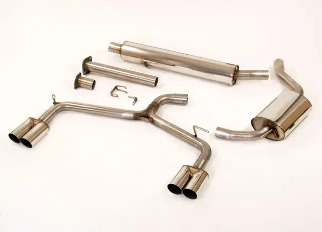 Neue Ware Friedrich Motorsport Gruppe A Duplex Sportauspuff Anlage für Hyundai i30 CW ab