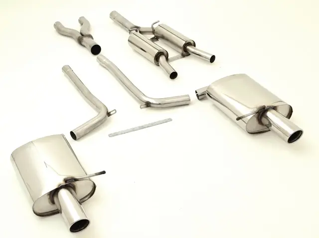 Markenprodukt Friedrich Motorsport Gruppe A Duplex Sportauspuff Anlage für Audi A4 B7 3.0l 3.2