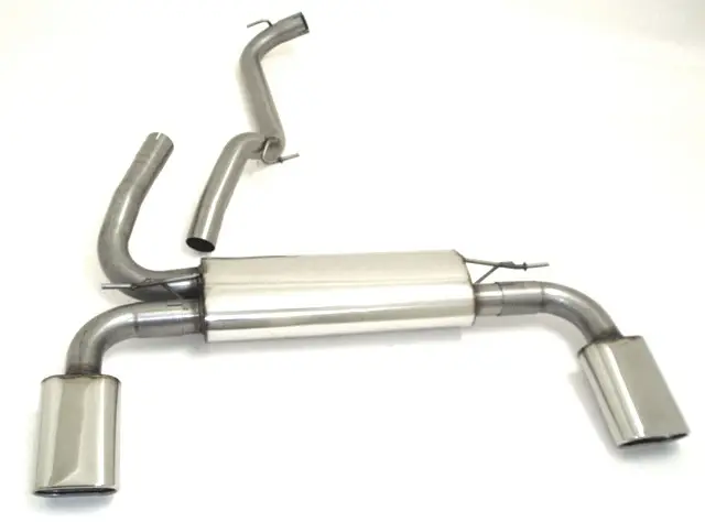 Sonderaktion Friedrich Motorsport Duplex Auspuff Sportauspuff für Ford Focus 3 Stufenheck 1.6