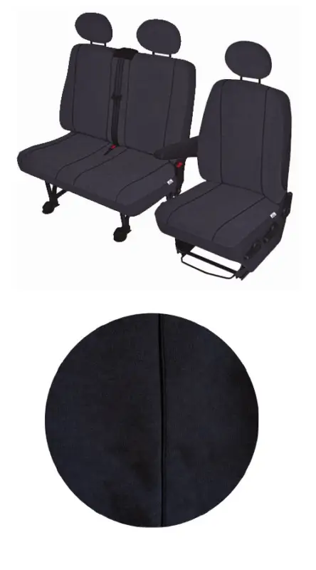Neue Kollektion Schonbezug Sitzbezug Sitzbezüge für Fiat Ducato,Scudo Art.:502262/502255-sitz137