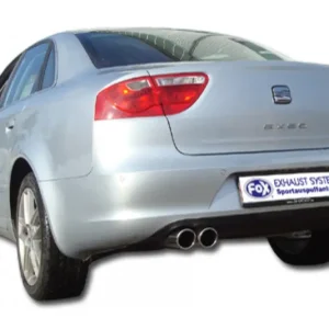 Fox Sportauspuff Duplex Sportendschalldämpfer für Seat Exeo - 3R 1.6l 75kW 1.8l Preisreduziert