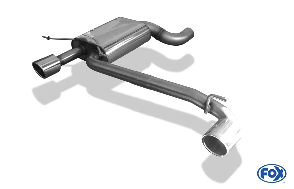 Fox Auspuff Sportauspuff Duplex Sportendschalldämpfer für BMW E90/91/92 325d 3,0 Heißes Angebot
