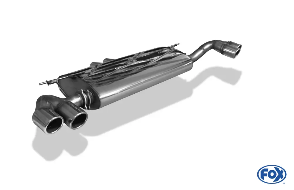 Fox Auspuff Sportauspuff Duplex Sportendschalldämpfer für BMW X5 - E70 4.8l Letzte Chance