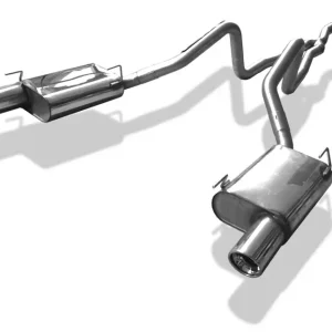 Fox Auspuff Sportauspuff Duplex Sportendschalldämpfer für Ford Mustang GT Coupe Rabatt