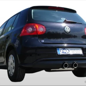 Fox Sportauspuff Sportendschalldämpfer für VW Golf V TSI - 1K 1,4l TSI Preisknaller