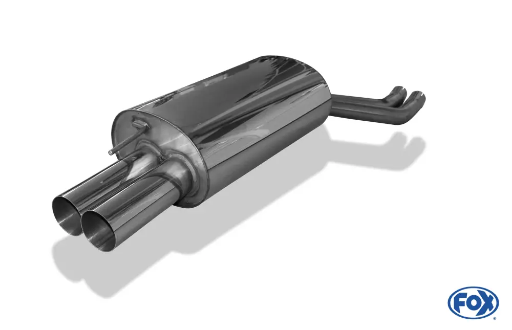 Fox Auspuff Sportauspuff Sportendschalldämpfer für BMW E46 330d 330xd Limo Online Kaufen