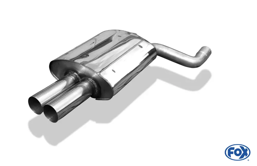 Saisonangebot Fox Auspuff Sportauspuff Sportendschalldämpfer für BMW E39 520i/ 523i/ 525i/
