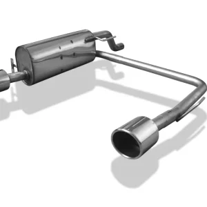 Fox Duplex Sportauspuff für Opel Corsa D - NRE-Edition 1.0l 44kW 1.2l 51/59/63kW Begrenztes Angebot