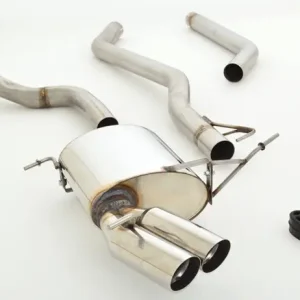 Abverkauf Friedrich Motorsport 70mm Auspuff Sportauspuff Anlage für BMW E90/E91 05-06/2011