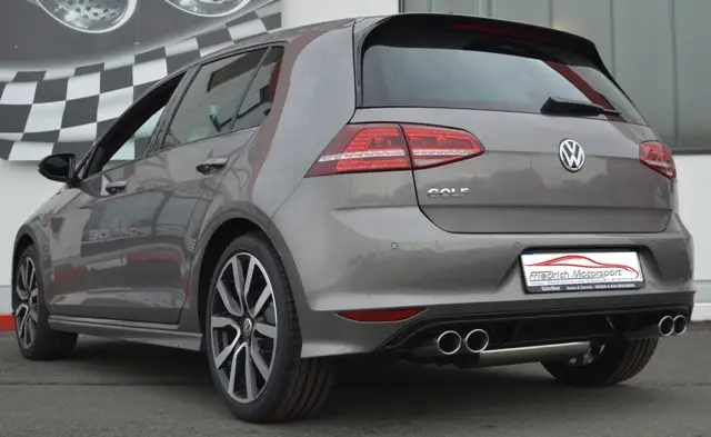 Friedrich Motorsport Gruppe A Duplex Sportauspuff Anlage für VW Golf 7 1.4l TSI Preis Gesenkt