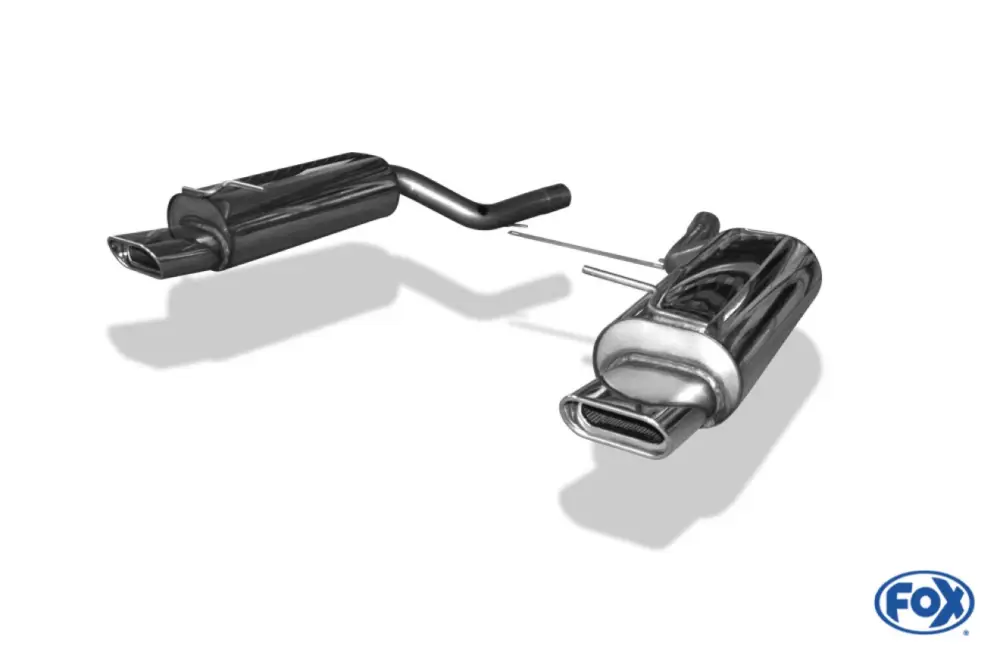 Fox Duplex Auspuff Sportauspuff Komplettanlage für VW Passat 3B/3BG 4-Motion 2,3 Zertifiziert