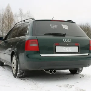 Fox Auspuff Sportauspuff Komplettanlage für Audi A6 4B Limo/ Avant 1.8l 96/110kW Begrenztes Angebot