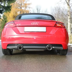 Fox Duplex Auspuff Sportauspuff Sportendschalldämpfer für Audi TT FV3 Highlight