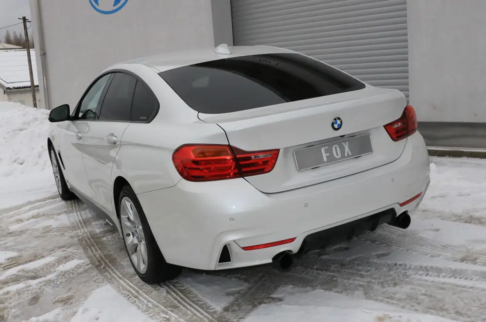 Fox Duplex Auspuff Sportauspuff Sportendschalldämpfer für BMW F36 420i 428i 2.0l Angebot