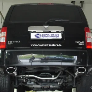 Fox Duplex Auspuff Sportauspuff Endrohrsystem für Dodge Nitro 3,7l 151/157kW 4,0 Top-Preis