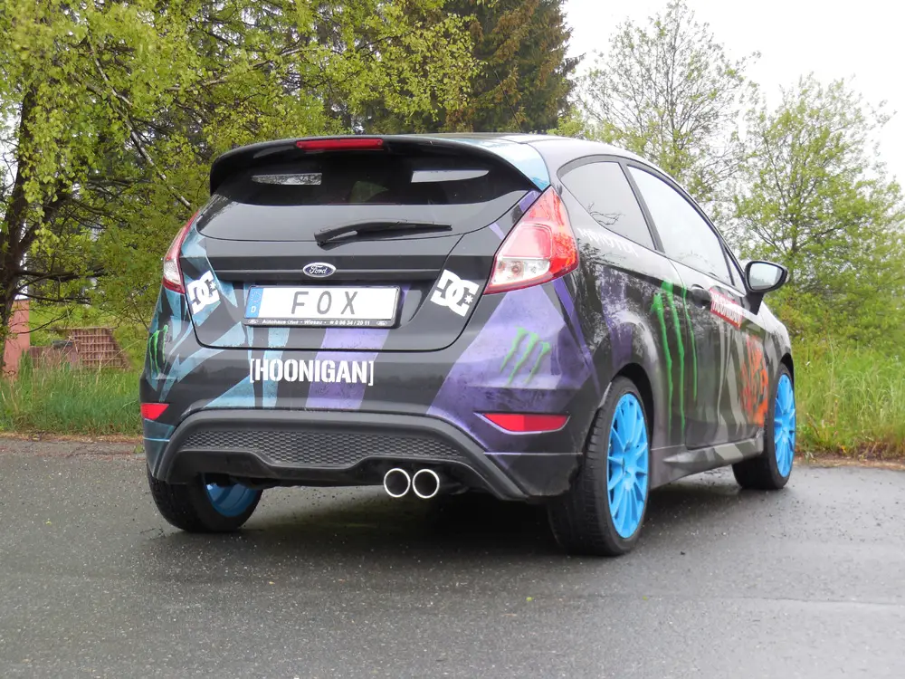 Neue Kollektion Fox Auspuff Sportauspuff Komplettanlage für Ford Fiesta VII ST200 1,6l 147kW 13-