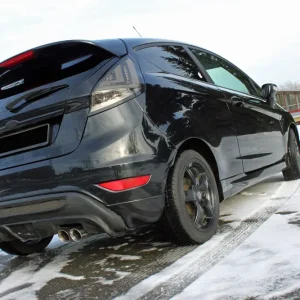 Bestpreis Fox Auspuff Sportauspuff Komplettanlage für Ford Fiesta 7 Fiesta 7 Sport 1.6l