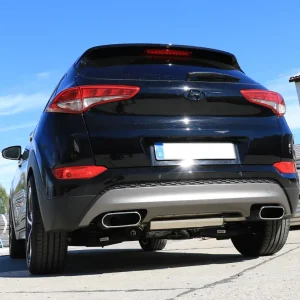 Fox Duplex Auspuff Sportauspuff Komplettanlage für Hyundai Tucson 4x2 + 4x4 TLE Neu