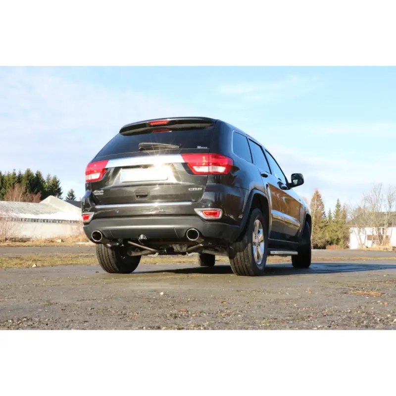 Sofort Bestellen Fox Duplex Auspuff Sportauspuff Sportendschalldämpfer für Jeep Grand Cherokee WK