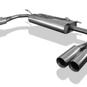 Neuheit Fox Duplex Auspuff Sportauspuff Sportendschalldämpfer für Mercedes CLA 117