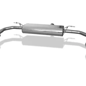 Schneller Versand Fox Duplex Auspuff Sportauspuff Sportendschalldämpfer für Mercedes CLA 117