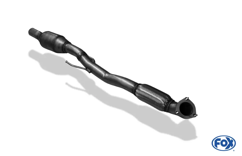 Online Kaufen Fox Downpipe mit 200 Zellen Kat für Opel Corsa D GSI Corsa D OPC 1,6l 110kW 1,6