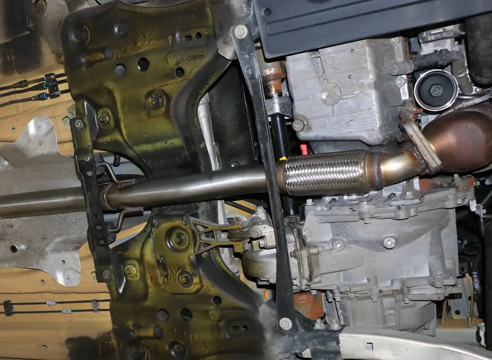 Fox Verbindungsrohr Vorschalldämpfer / Kat für Opel Corsa E OPC 1.6l 152kW Preisreduziert
