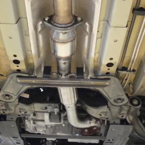 Markenprodukt Fox Downpipe mit HJS-Kat für Opel Astra J OPC 2.0l Turbo 206kW ab 2012