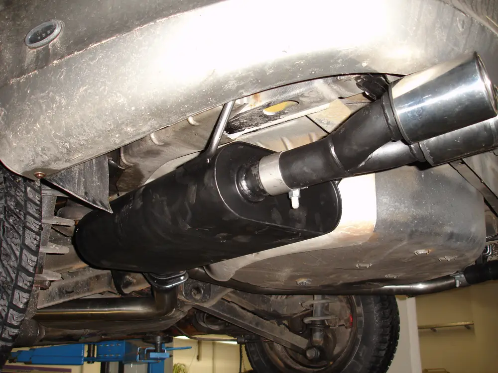 Bestseller Fox Duplex Auspuff Sportauspuff Sportendschalldämpfer für Opel Vectra B J96