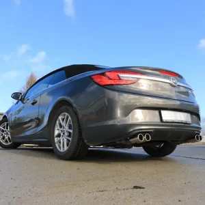 Preisreduziert Fox Duplex Auspuff Sportauspuff Komplettanlage für Opel Cascada 1,4 88/103kW 1,6
