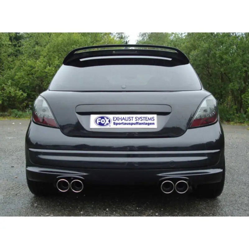 Fox Duplex Auspuff Sportauspuff Komplettanlage für Peugeot 207 RC 1.6l 128W Zertifiziert