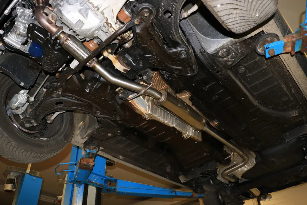 Ausverkauf Fox Vorschalldämpfer Auspuff Sportauspuff für Peugeot 2008 1.2l 60W