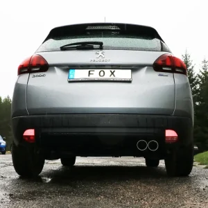 Fox Auspuff Sportauspuff Sportendschalldämpfer für Peugeot 2008 1.2l 60W Angebot