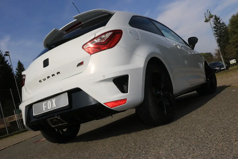 Fox Auspuff Sportauspuff Komplettanlage für Seat Ibiza 6J Cupra + Facelift 1.8l Sofort Bestellen