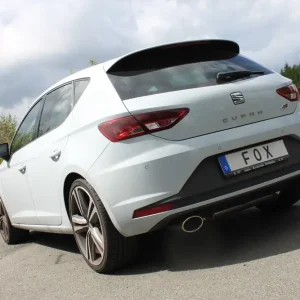 Direkt Vom Hersteller Fox Duplex Auspuff Sportauspuff Komplettanlage für Seat Leon 5F Cupra 2.0 213kW