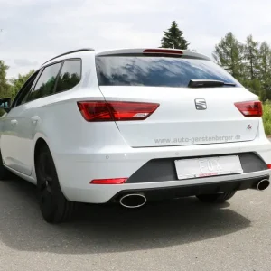 Fox Duplex Auspuff Sportauspuff Sportendschalldämpfer für Seat Leon ST 5F 1.4l Kracherpreis