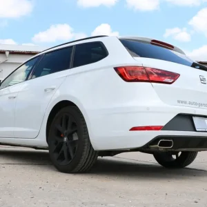 Jetzt Bestellen Fox Duplex Auspuff Sportauspuff Komplettanlage für Seat Leon ST 5F 1.4l ab 2012