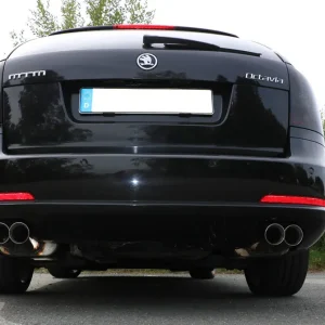 Fox Duplex Auspuff Sportauspuff Komplettanlage für Skoda Octavia 1Z RS +Facelift Sichere Zahlung