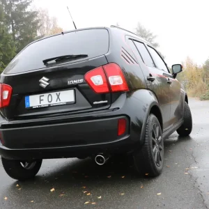 Fox Auspuff Sportauspuff Komplettanlage für Suzuki Ignis 3 4x4 1.2l 66kW ab 2016 Billig