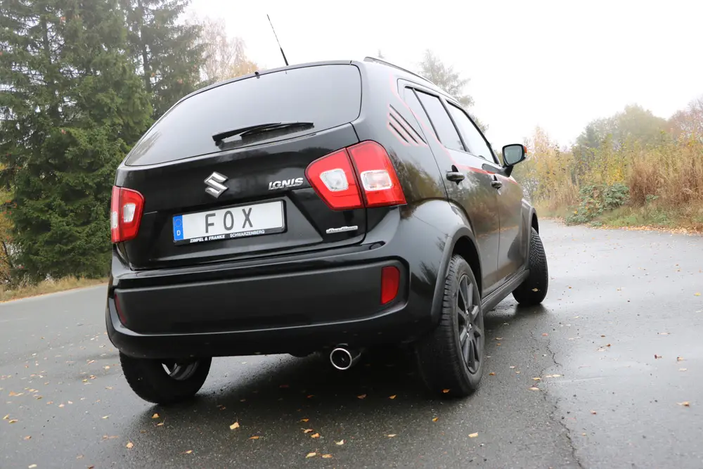 Fox Auspuff Sportauspuff Sportendschalldämpfer für Subaru Ignis III 4x4 1.2 66kW Jetzt Kaufen